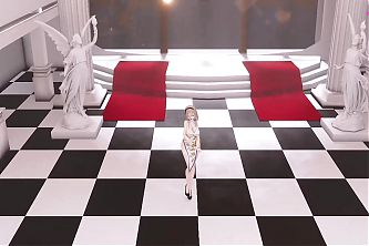 Sexy Nun Girl - You Can Cum Dance (3D HENTAI)