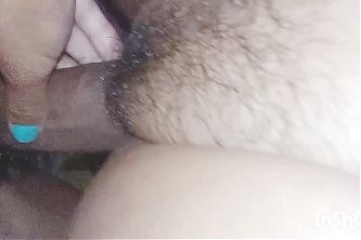 Please use earphone..horny Desi wife riding hard on bf cock with horny hindi voice 