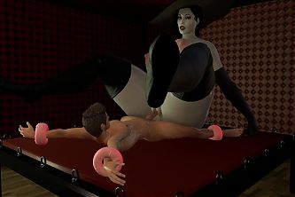 Alcina Dimitrescu Rides Cock on Top in POV - Resident Evil Village Hentai