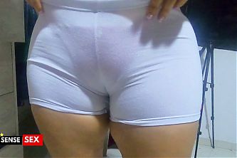 BIG STEP-MOM CAMELTOE ASKS ME TO RECORD HER